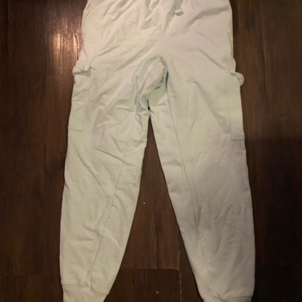 Kids Light Green Jogger Pants